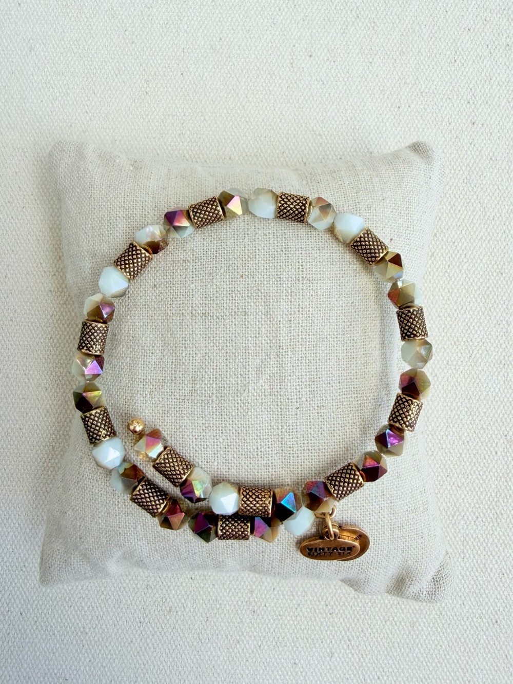 *Vintage Sixty Six Bracelet* ALEX & ANI Retired~Used Good Condition